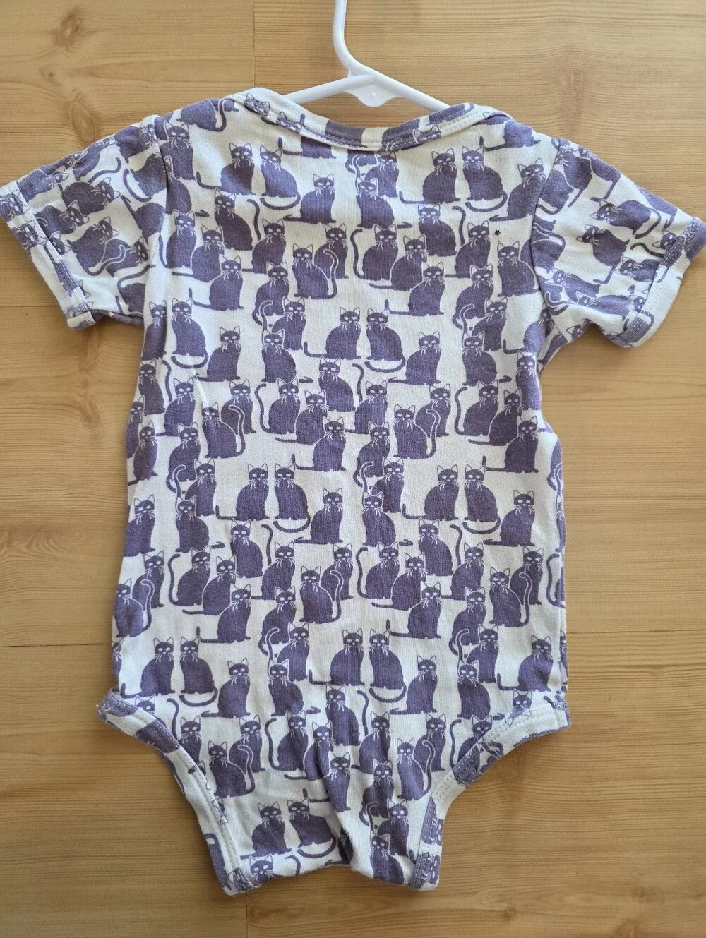 Kate Quinn Purple Cat 12-18M Cotton